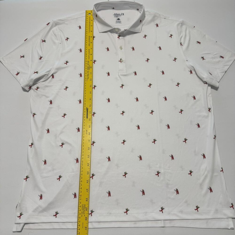 NWOT Large Johnnie-O Dancin Performance Golf Polo Size Men’s XL MSRP $98 - Picture 5 of 10